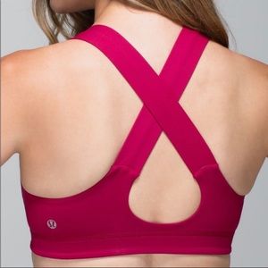 Lululemon All Sports Bra Size 6 Bumble Berry